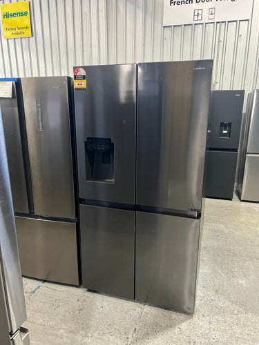Factory second Hisense 585L French Door Refrigerator HRCD586TBWB - Second Hand Appliances Geebung